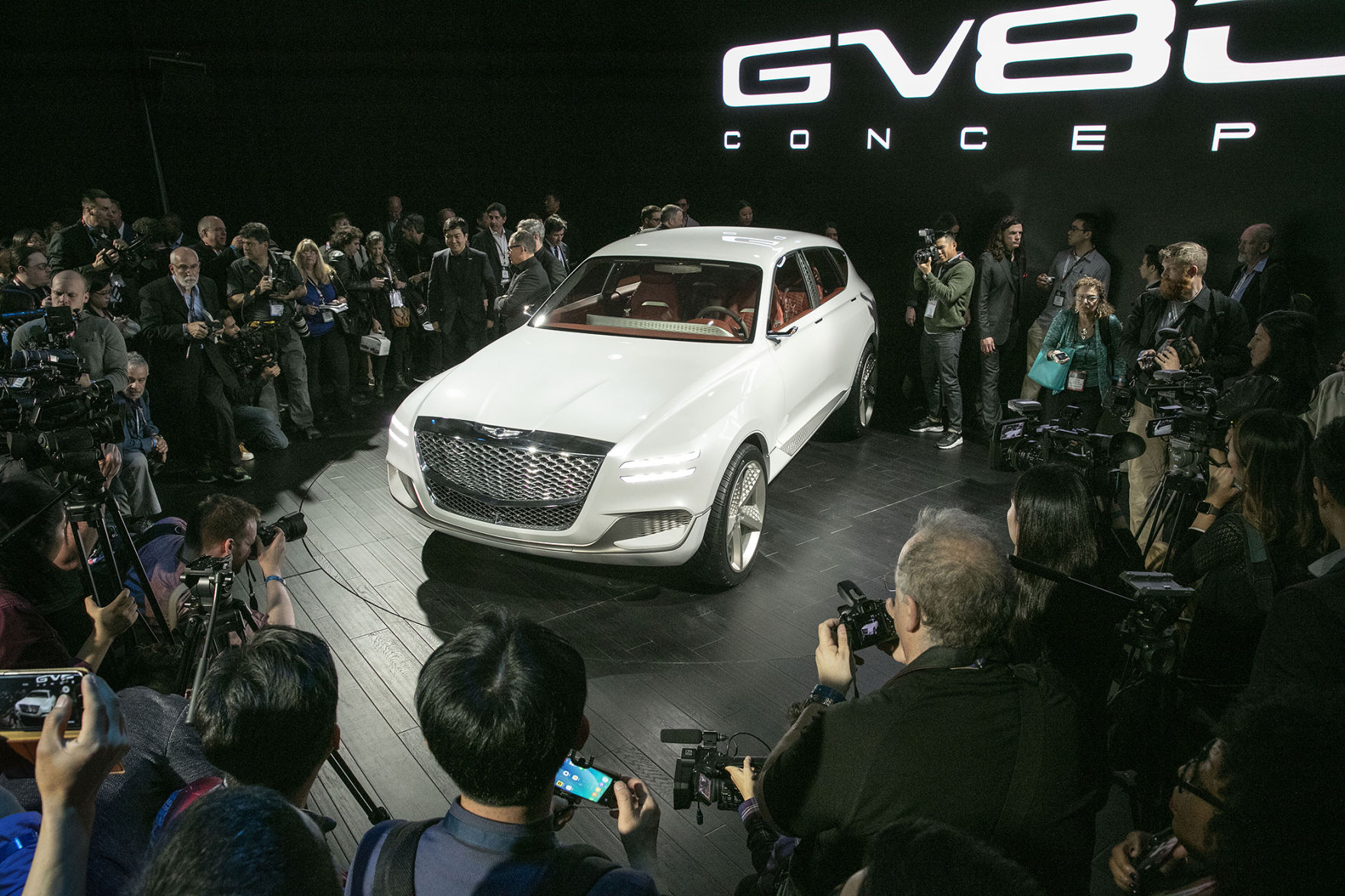 Genesis GV80 Fuel Cell Concept SUV New York Auto Show Debut